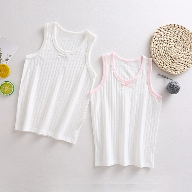 Rbaofujie Camisole Sans Manches pour Fille – Camisoles Extensibles