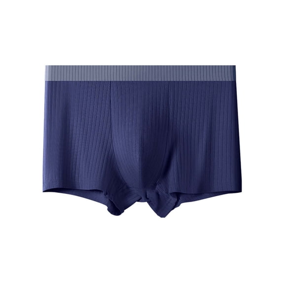 L-5X Plus Size Underwear for Men Big & Tall Boxer Briefs Mens Casual Solid Color Stretchy Slim Mid Waisted Breathable Support Athletic Workout Boxers