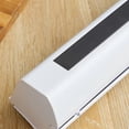 thumbnail image 3 of Food Wrap Dispenser Magnetic Punch-Free Fixing Foil Cling Film Plastic Cutter Sharp Slide Blade Kitchen Tools, 3 of 5