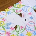 thumbnail image 5 of Easter Egg Rabbit Lace Embroidered Place Table Runner Mat Lace Cutout Dining Table Placemat for Dining Room, Kitchen Decoration, 5 of 6