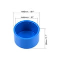 thumbnail image 2 of 40mm Pipe Cap Fitting, Slip End Caps DWV(Drain Waste Vent) Blue 20Pcs, 2 of 3