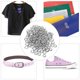 thumbnail image 3 of Lot de 100 œillets métalliques de 8 mm, rivets, œillets en laiton, pour chaussures, sacs, vêtements, accessoires, argent, 3 of 4