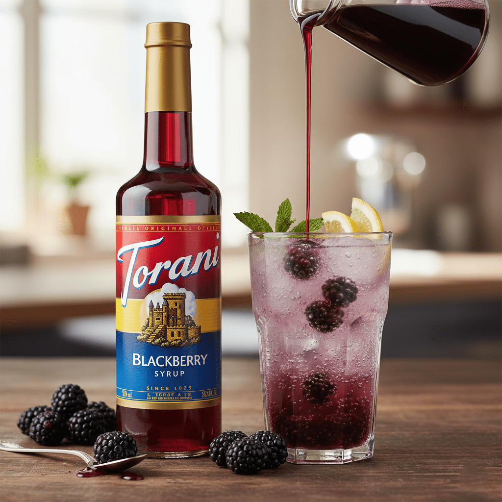 Torani Blackberry Syrup cs 12/750 ml