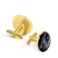 thumbnail image 3 of Nebula Elegant Suit Cufflinks Set, Shirt Cufflink for Men, Stainless Steel, Formal Occasions, 3 of 6