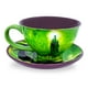 thumbnail image 3 of Taza de té y platillo Silver Buffalo Disney Villanos Maléfica, 3 of 9