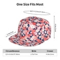 thumbnail image 6 of Easygdp Japanese Cherry Blossoms Baseball Cap with Adjustable Flat Suitable for Head Circumference 22.4-23.6 in, 6 of 9