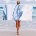 thumbnail image 4 of HBBKVI Beach Towel 30" × 60", Abstract Art Pool Towels for Adults, Large Super Absorbent Sand Free Quick Dry Towels, 4 of 6