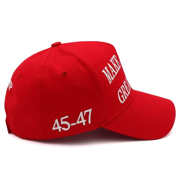 Casquette De Baseball Donald Trump 'Make America Back' 2024 - Blanche - Taille Unique - Neuve Avec étiquettes