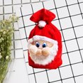 thumbnail image 5 of Christmas Gift Bag Santa Claus Gift Pounch Christmas Candy Cloth Bags Drawstring Gift Pouch, 5 of 5
