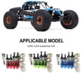 thumbnail image 2 of Amortiguador Bewildely RCGOFFLOW 4 Uds de aleación de aluminio para 1/10 Rc amortiguador trasero delantero LSOi Lasernut Kits de construcción modelo Negro, 2 of 6