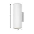 thumbnail image 4 of Hinkley Lighting - LED Wall Mount - Outdoor - Silo - 13W 2 LED Small Outdoor, 4 of 20
