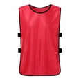 thumbnail image 2 of Scrimmage Training Vest, Snug Fit Mercerized Cotton Colourless Abrasion  Soccer Training Vest Adjustable Straps  For Basketball, 2 of 8