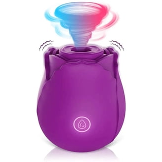 LOE The Rose Suction Vibrator, Yellow