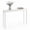 White, variant on ELLEGNT 48" Wood Console Table - Modern Farmhouse, Thickened Top, Solid Wood Legs, Behind Couch, White