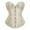 Beige, variant on Corset Shapewear with Bra Short Corset Shapewear Strapless Corset Top Overbust Corset Medieval Corset Shapewear Corset Black M