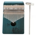 thumbnail image 2 of Kalimba de 17 teclas Piano de dedo portátil Kalimba de caoba Piano de pulgar con palo de golpe instrumento de música regalos para niños y adultos ANGGREK  Otros, 2 of 8