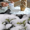thumbnail image 3 of Christmas Decor Desktop Ornament Snowflake Layout Powder Simulation Snow Christmas Artificial Snow Decor Desktop dress up, 3 of 7