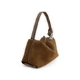 thumbnail image 4 of Ladies Matte Suede Leather Pillow Tote High Quality Women Brown Coffee Handbag LLadies Matte Suede Leather Pillow Tote High Quality Women Brown Coffee uxury Designer Female Shoulder Crossbody Bag Red, 4 of 17