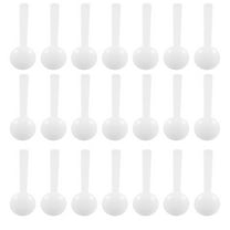 SOPOTUTU Disposable Plastic Powder Scoops for Kitchen and Laboratory Use, 120 Pieces, Food Safe Measuring Scoop