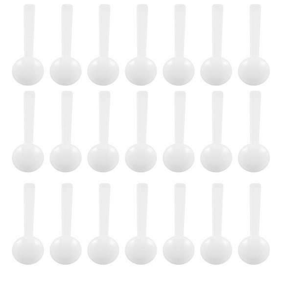 SOPOTUTU Disposable Plastic Powder Scoops for Kitchen and Laboratory Use, 120 Pieces, Food Safe Measuring Scoop