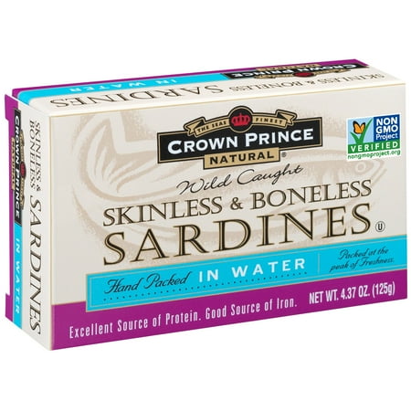 skinless sardines boneless crown prince oz pack natural water
