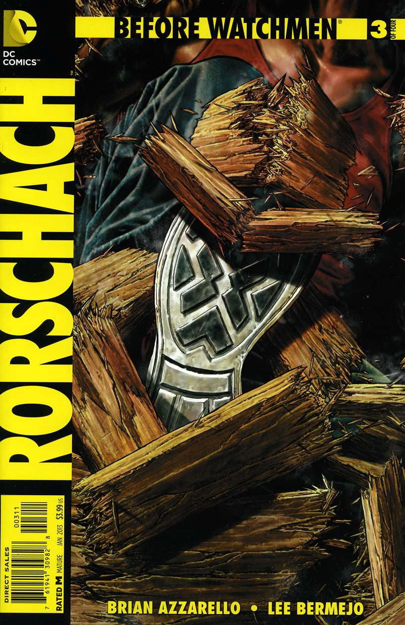 Cover of Before Watchmen: Rorschach #3