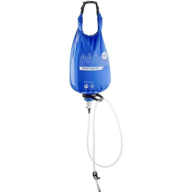 Microfiltro de agua Katadyn Gravity BeFree 6L para Camping Blue