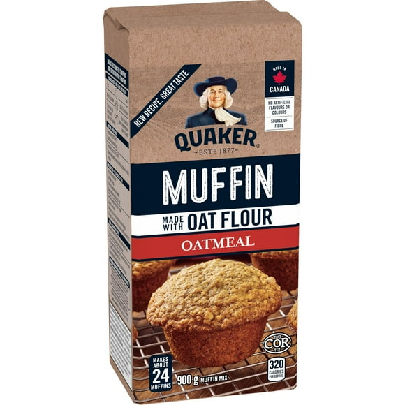 Quaker Oat Flour Oatmeal Muffin Mix, 900 g.