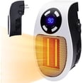 thumbnail image 4 of Ceramic Fan Heater Mini Fan Heater Portable Economical Space Heater, 4 of 5