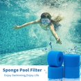 thumbnail image 5 of （106*80*50MM）， 4pcs，Filter Sponge, Reusable Filter Cartridge for，Washable Sponge Cartridge Foam Filter for Swimming Pools,Outdoor Garden, 5 of 5