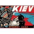 thumbnail image 1 of Kiev - Intourist U.S.S.R.-Fine Art Canvas Print (20" x 30"), 1 of 1