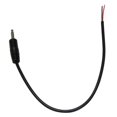 thumbnail image 3 of 10 Uds enchufe macho de repuesto a cable desnudo extremo abierto 2 polos Mono 1/8 pulgadas 3,5mm conector Jack Aud, 3 of 5