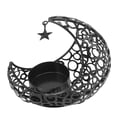 thumbnail image 1 of Romantic Moon Candlestick Iron Hollowed Candle Holder for Christmas Dining Table Decoration, 1 of 7