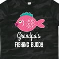 thumbnail image 4 of Inktastic Grandpa Fishing Buddy Girls Fish Girls Toddler T-Shirt, 4 of 5