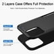 thumbnail image 4 of Entronix Funda Resistente Diseñada para iPhone 12, Cubierta Protectora a Prueba de Golpes de Triple Capa, Color Negro, 4 of 8