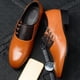 thumbnail image 5 of Nuevos zapatos de cuero de negocios de gran tamaño para hombres, zapatos de punta estrecha para hombres, mocasines casuales Wmkox8yii 123q2429, 5 of 6
