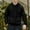 Black, variant on Timoontee Men's Trendy Casual Hoodies Regular Long Sleeve Pullover Sweatshirts Solid Kangaroo Pocket Outdoor Workout Hooded Sweatshirts Army Green M