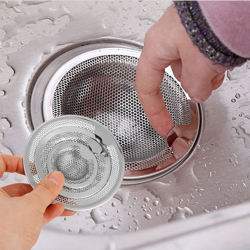 3" METAL SINK STRAINER SIEVE GAUZE STAINLESS STEEL CHROME 3" METAL SINK STRAINER SIEVE GAUZE STAINLESS STEEL CHROME