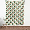 thumbnail image 4 of Ambesonne Tropical Fabric by the Yard Upholstery, Flowers and Toucan Birds, 1 Yard, Multicolor, 4 of 5
