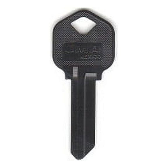 JMA KWI-1.ABK Aluminum Black Key Blank Replacement for Kwikset KW1 (10-Pack)