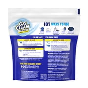OxiClean Triple Action Versatile Stain Remover Powder, To Use with Detergent, 4 lbs