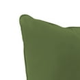thumbnail image 2 of Jordan Manufacturing 46.5" x 24" Veranda Hunter Green Solid Rectangular Outdoor Deep Seat Chair Cushion Set with Welt, 2 of 9