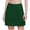 Green, variant on QTBIUQ Girls Athletic Skort Fake Two Piece Skirt High Waist A-Line Solid Color Skirt for Running Tennis Casual Play Outfit