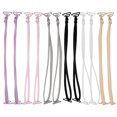 thumbnail image 1 of 6 Pairs Bra Straps Replacement Elastic Bra Strap Holders Adjustable Shoulder Straps, 1 of 2