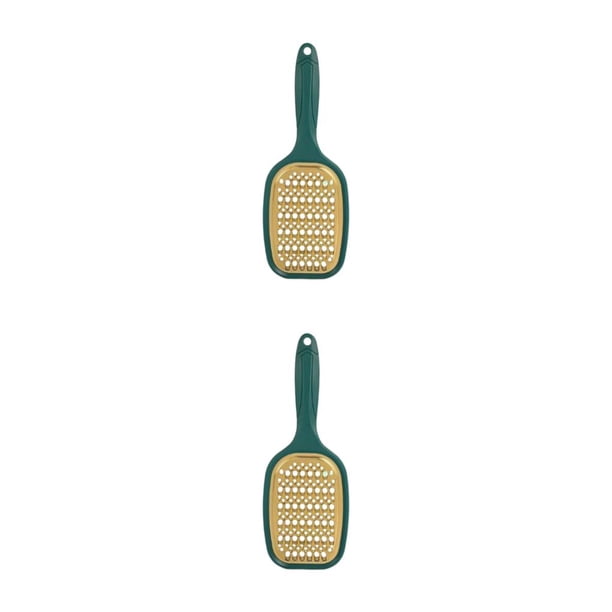 Matsuzay Rebanadora de rejilla de vegetales Pepino Cebolla Queso Trituradora de papas Peladores reutilizables Masher Red corrugada Rallador de Verde 2piezas