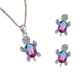 thumbnail image 1 of Conjunto de collar y pendientes de tortuga Xihbxyly mujer, 1 of 1