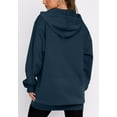 thumbnail image 6 of ONLYSHE Women's Zip Up Hoodies Oversized Fleece Long Sleeve Sweatshirts Casual Fall Jacket Coat with Pocket(S-3XL), 6 of 6