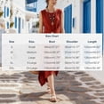 thumbnail image 3 of Maqroz Dresses for Women 2026 Sleeveless Crew Neck Asymmetrical Wrap Front with Button Detail Midi Dress Casual Loose Fit Linen Style Beach Sundress Vacation Wear, 3 of 8