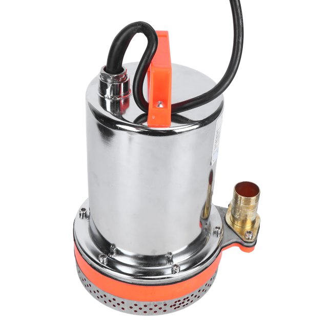 Submersible Pump, All Copper Motor 48V Deep Well Pump with Electric Vehicle Plug for Car Washing for Garden Watering