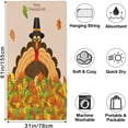 thumbnail image 3 of Maple Turkey Beach Towel Microfiber Thin Lightweight Beach Towel 31"x61" Large Soft Long Pool Towel Lightweight Towel Blanket for Beach Swim Gym Quick Dry Bath Sheet Towel, 3 of 15